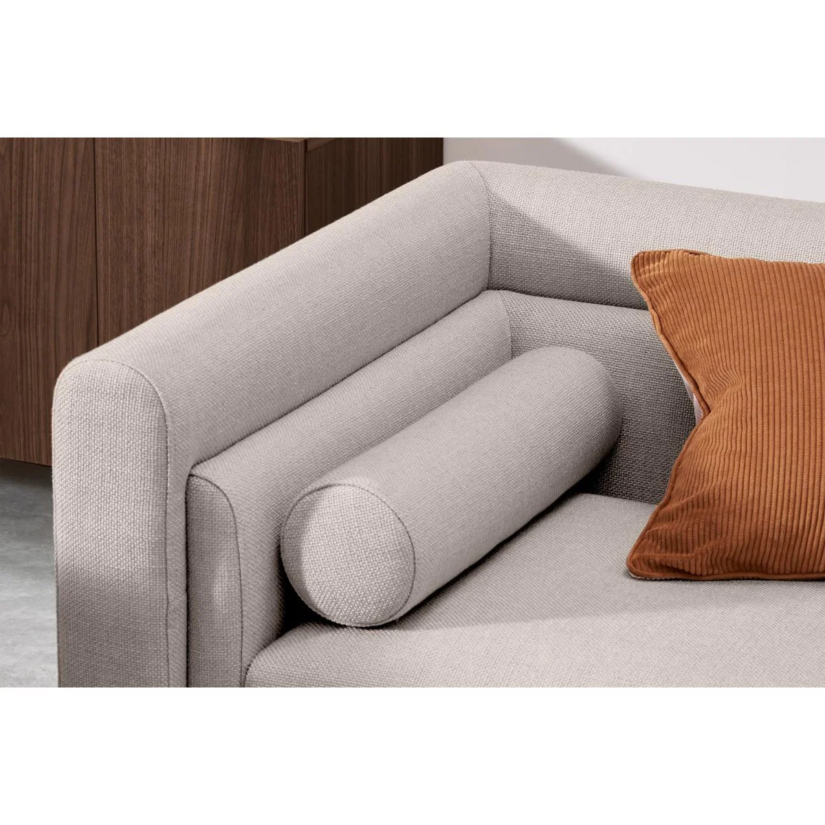 Mathilde Large 2.5 Seater Sofa, Oat Weave – image 7