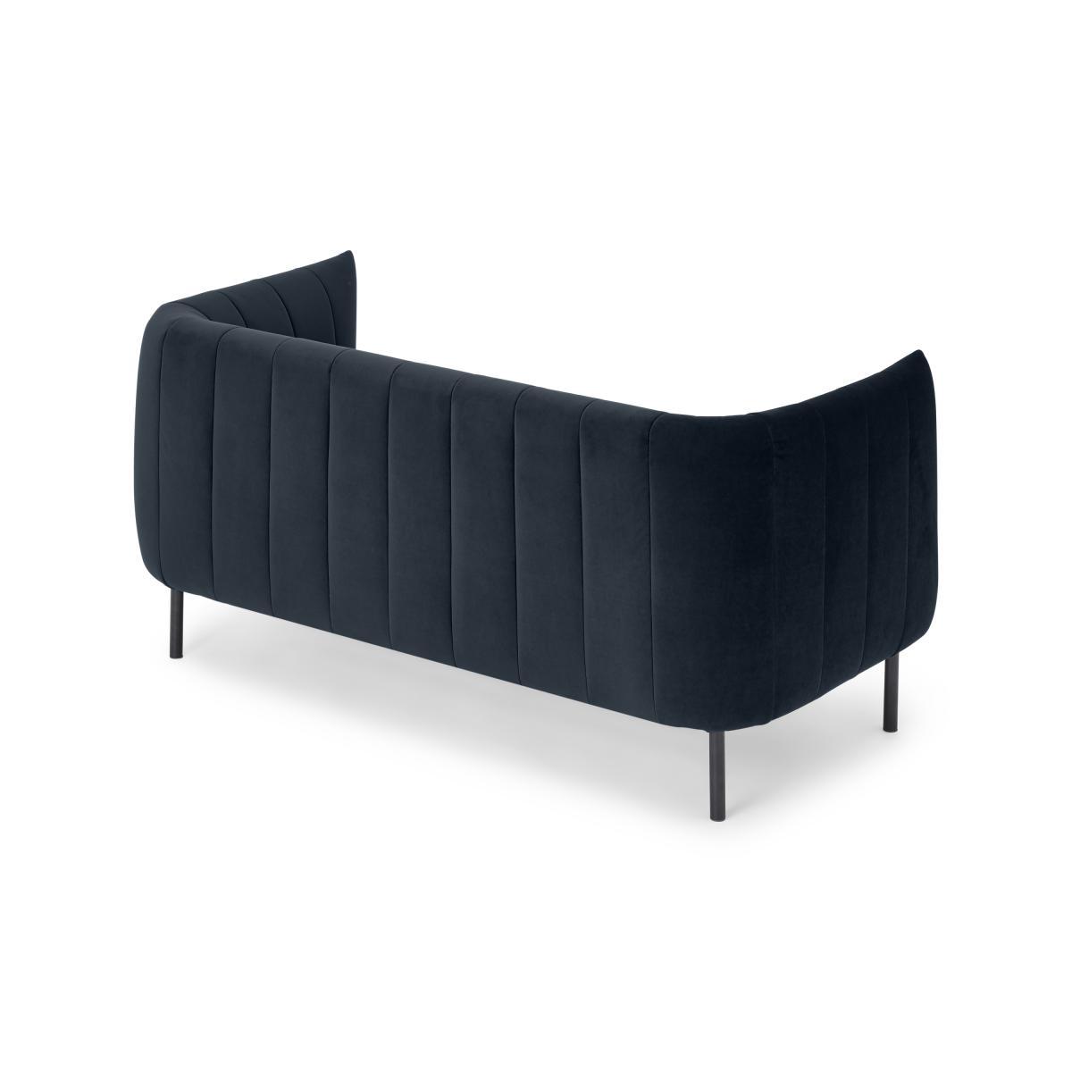 Selene 2 Seater Sofa, Moonlight Blue Velvet – image 7