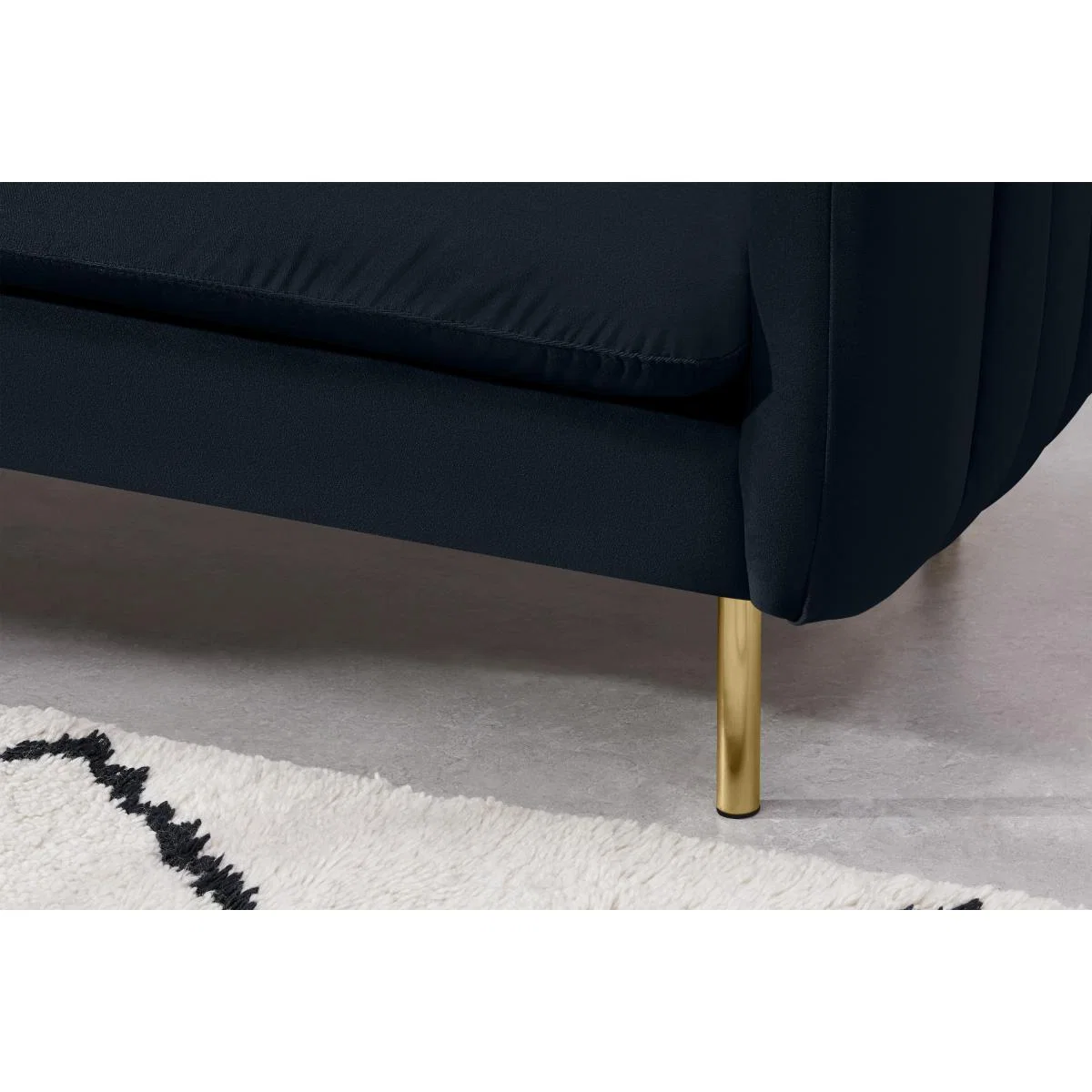 Helma 2 Seater Sofa, Moonlight Blue Velvet – image 5