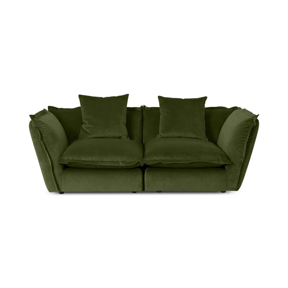 Fernsby 2 Seater Sofa, Moss Recycled Velvet – image 2