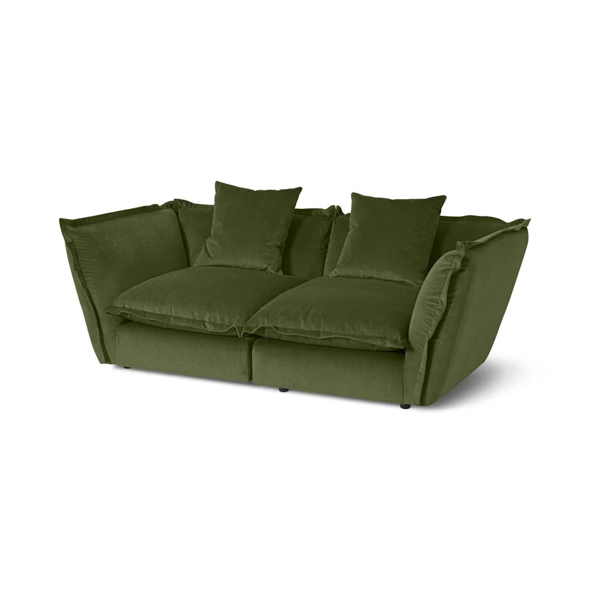 Fernsby 2 Seater Sofa, Moss Recycled Velvet – image 3