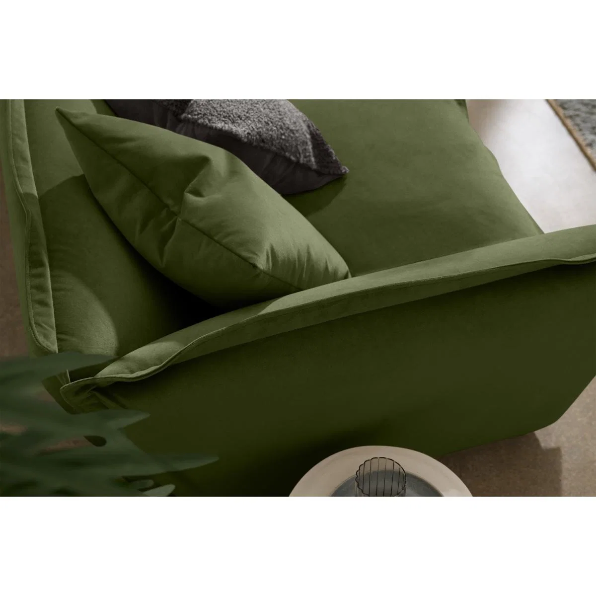 Fernsby 2 Seater Sofa, Moss Recycled Velvet – image 6
