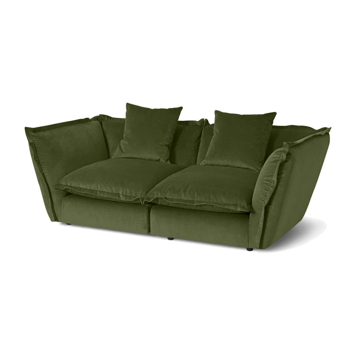 Fernsby 2 Seater Sofa, Moss Recycled Velvet – image 1