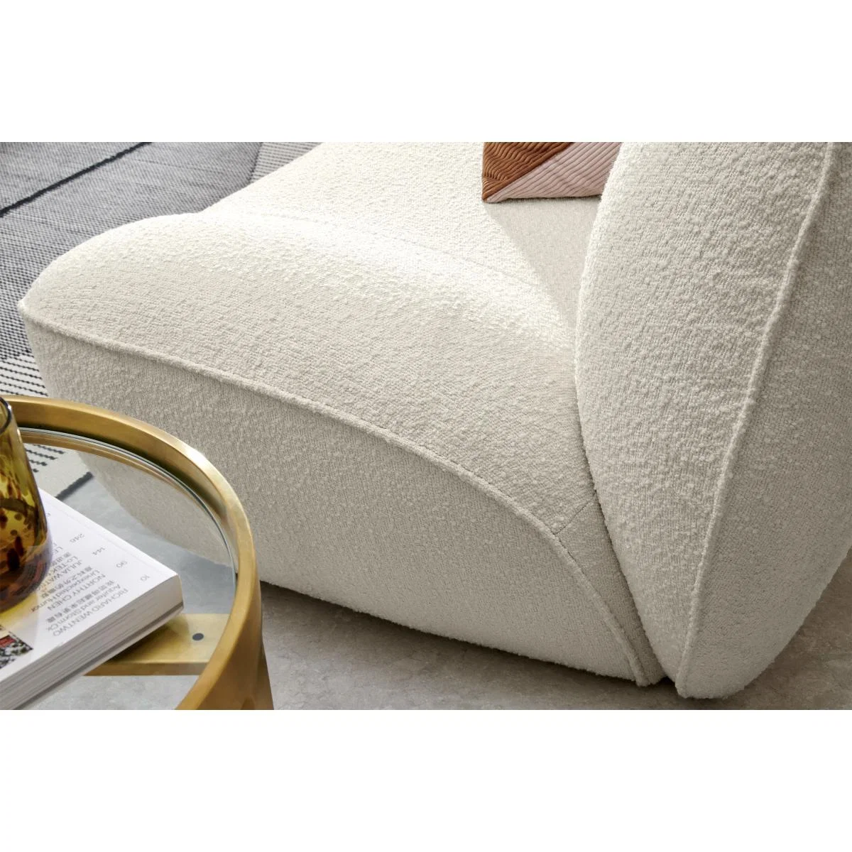 Sete 2 Seater Sofa, Whitewash Boucle – image 6