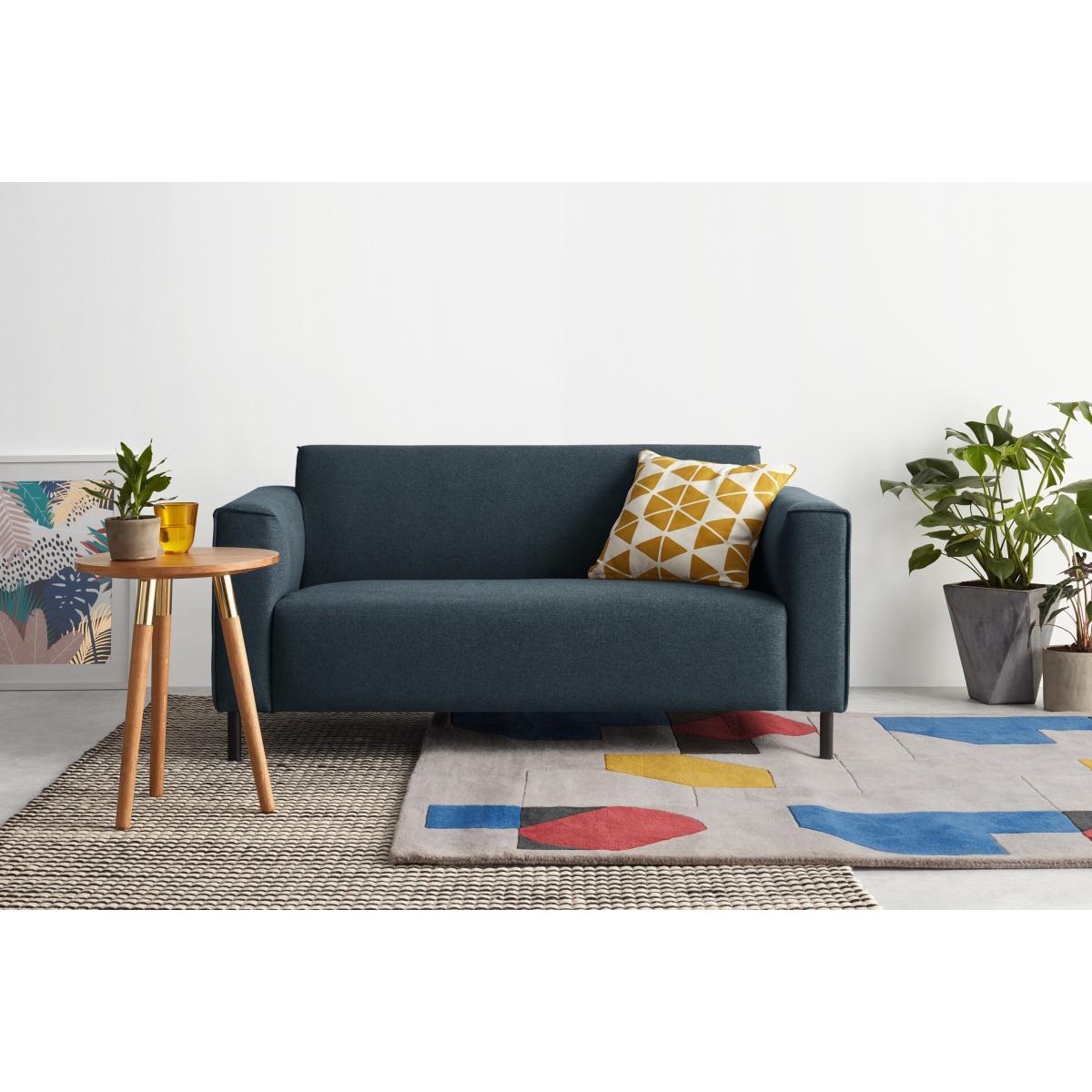 Herron 2 Seater Sofa, Aegean Blue – image 4