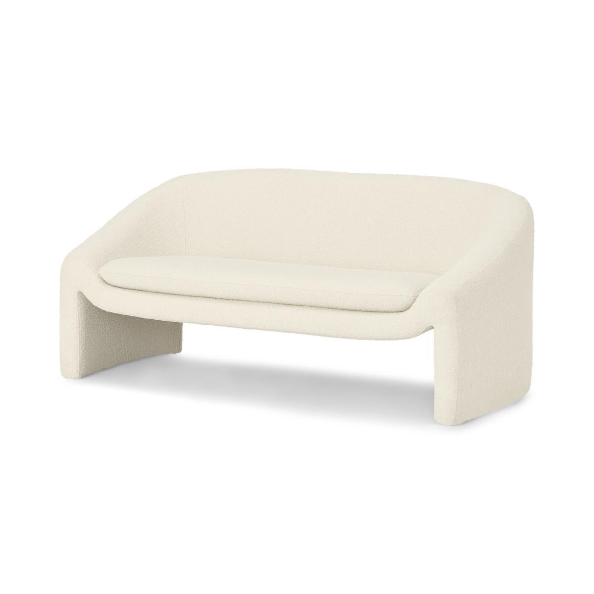 Shona 2 Seater Sofa, Whitewash Boucle – image 3
