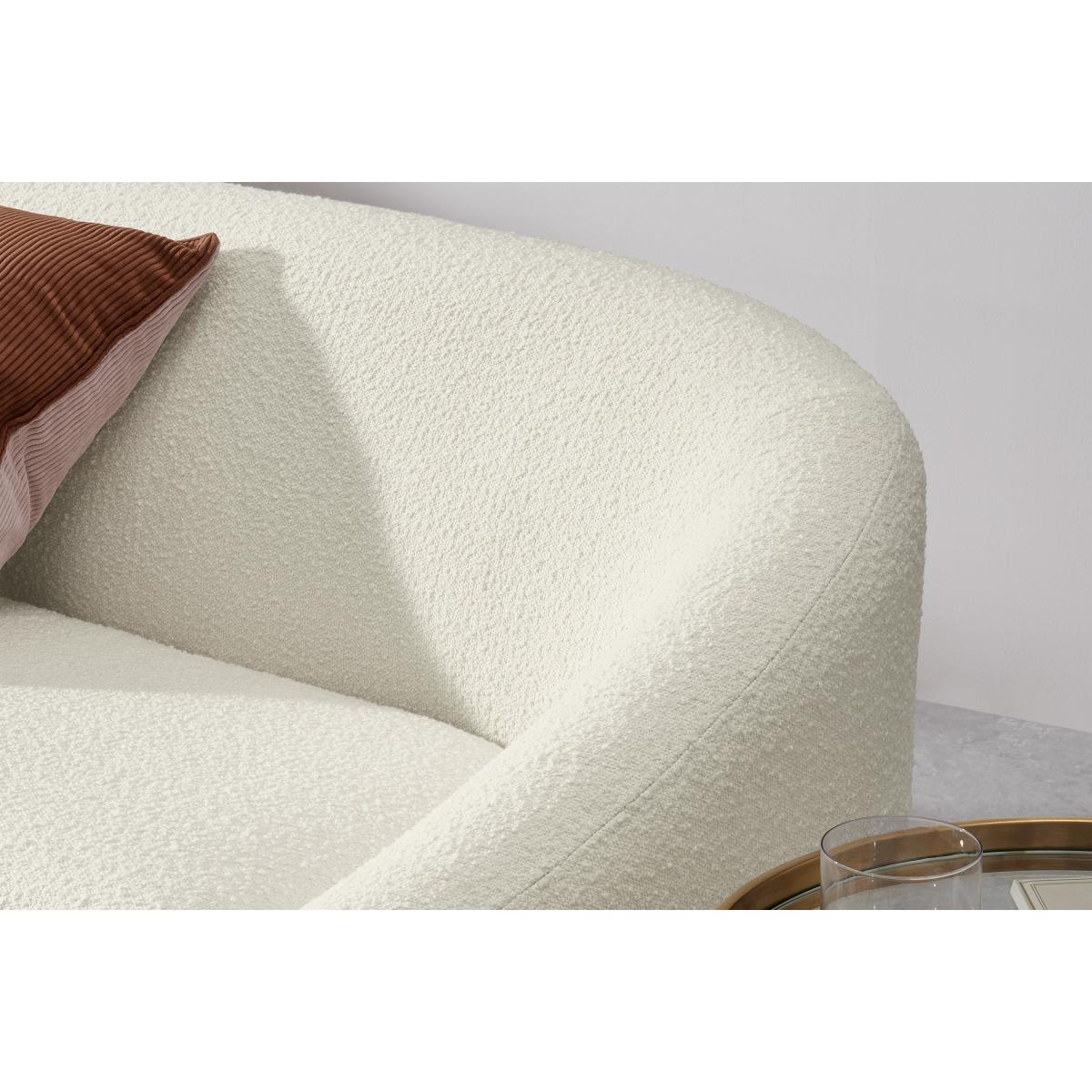 Shona 2 Seater Sofa, Whitewash Boucle – image 6