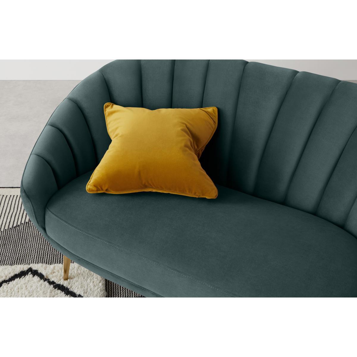 Primrose 2 Seater Sofa, Marine Green Velvet – image 6