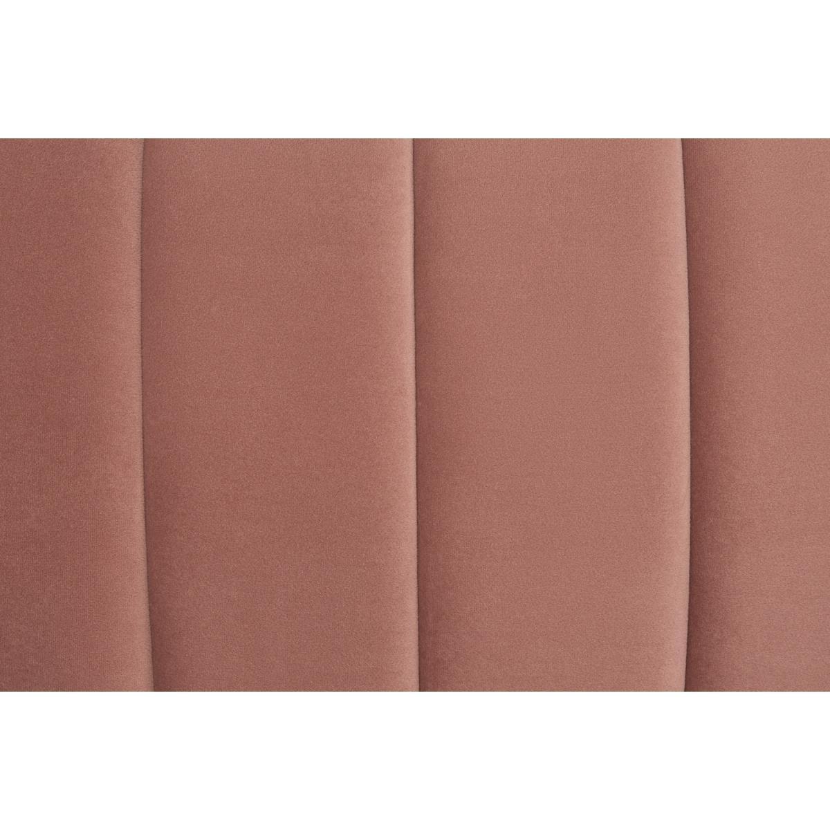 Amicie 2 Seater Sofa, Blush Pink Velvet – image 8