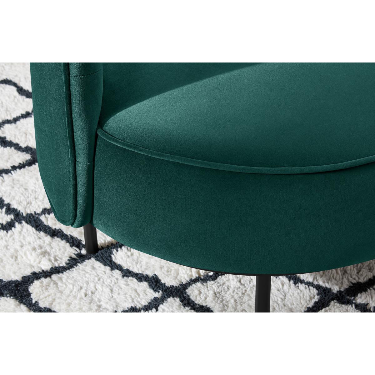 Ethel Loveseat, Seafoam Blue Velvet – image 5