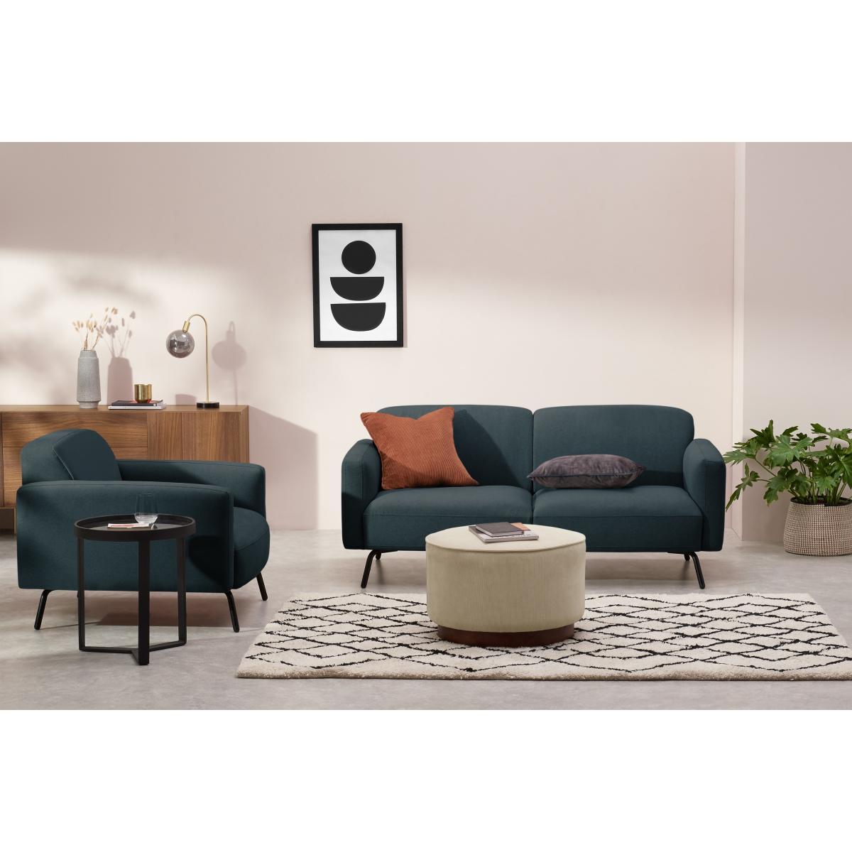 Toula 2 Seater Sofa, Aegean Blue – image 4