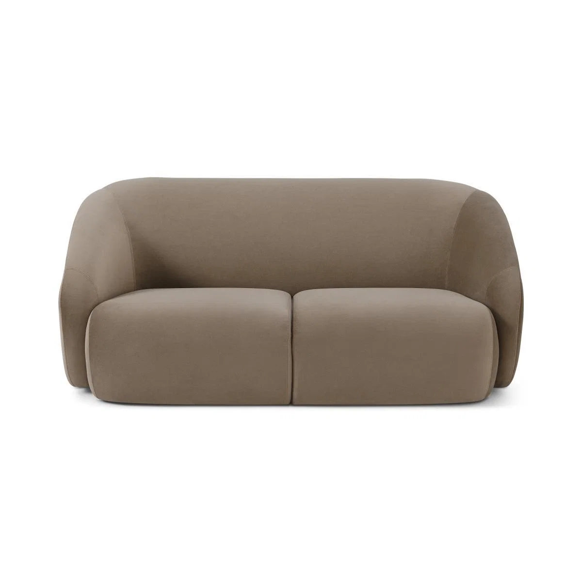 Blanca 2 Seater Sofa, Mink Velvet – image 2