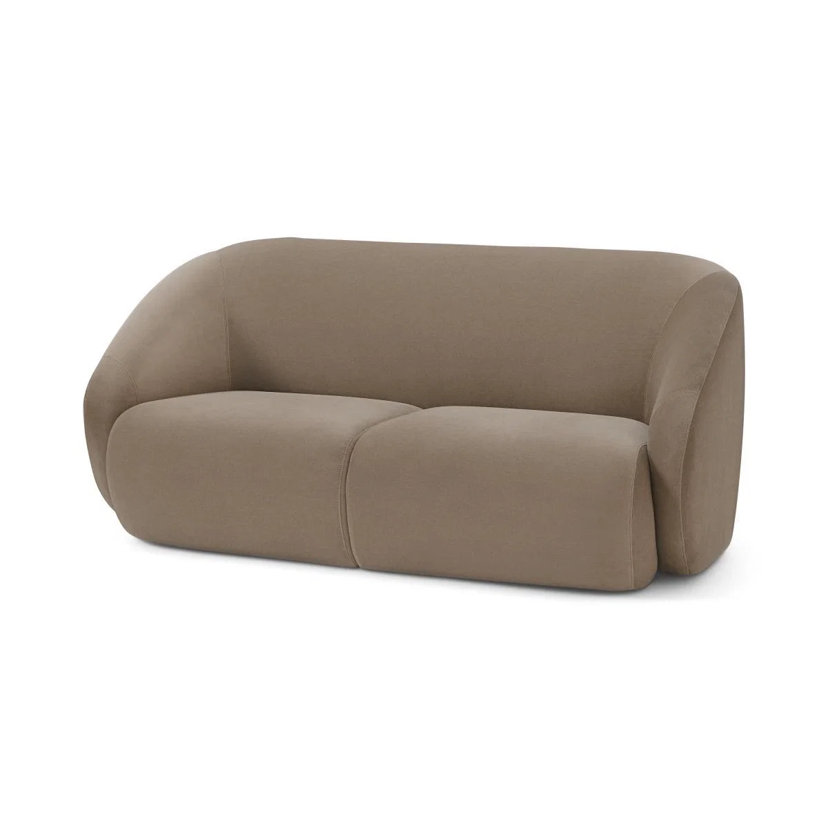 Blanca 2 Seater Sofa, Mink Velvet – image 3