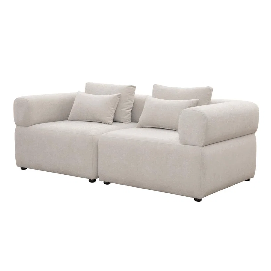 Beck Two Seat Sofa – Parchment – image 3