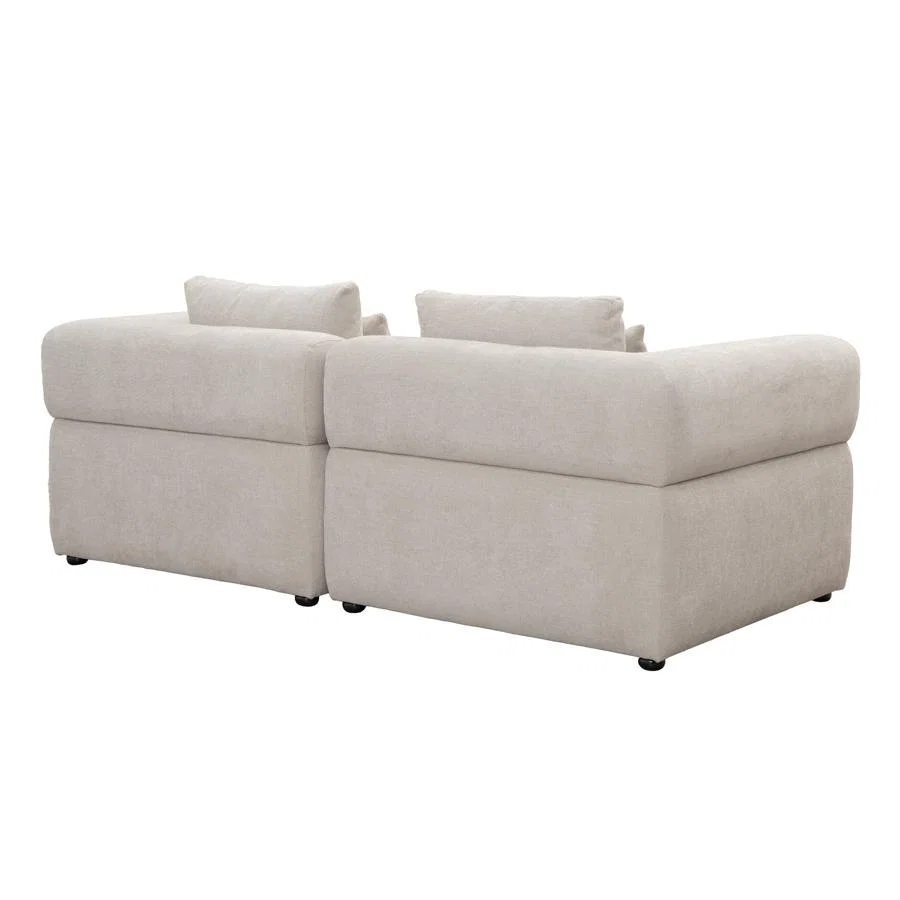 Beck Two Seat Sofa – Parchment – image 4