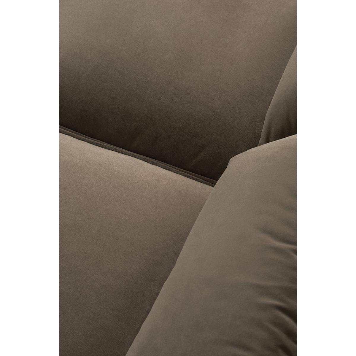 Zeno 2 seat Sofa Genova Taupe – image 3