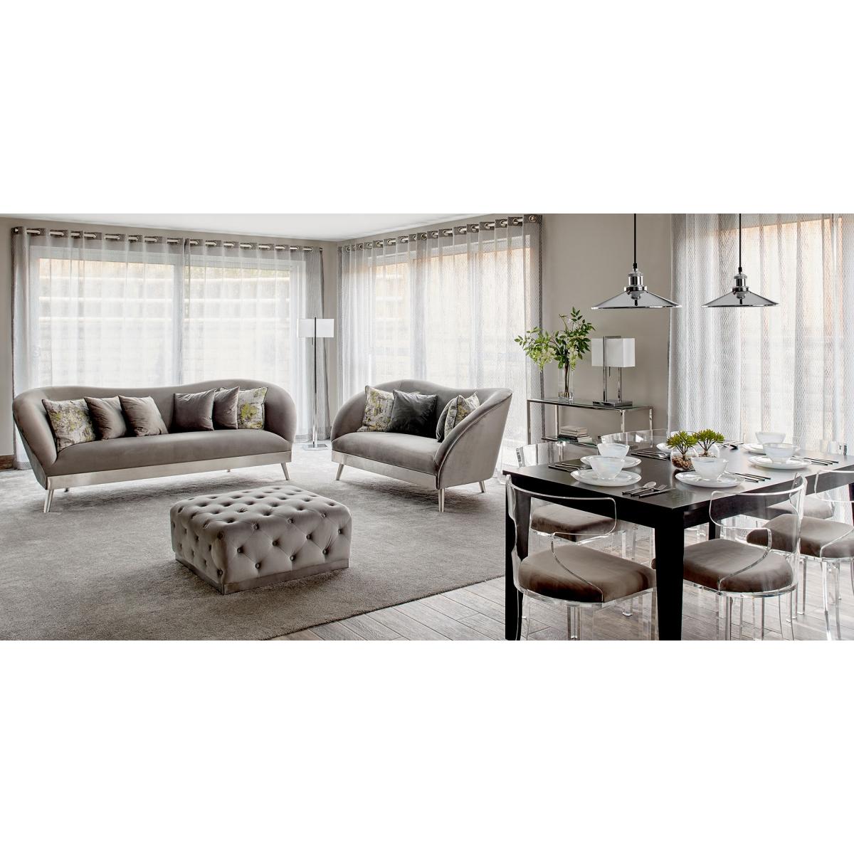 Lapio Two Seat Sofa - Dove Grey – image 2
