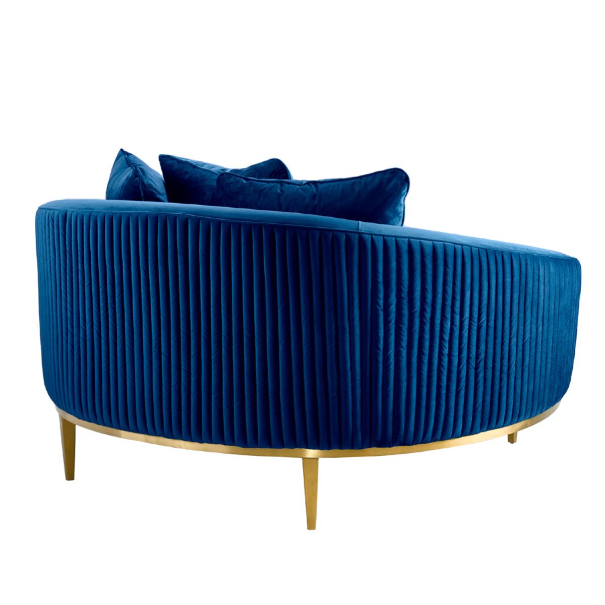 Ella Loveseat Navy – image 3