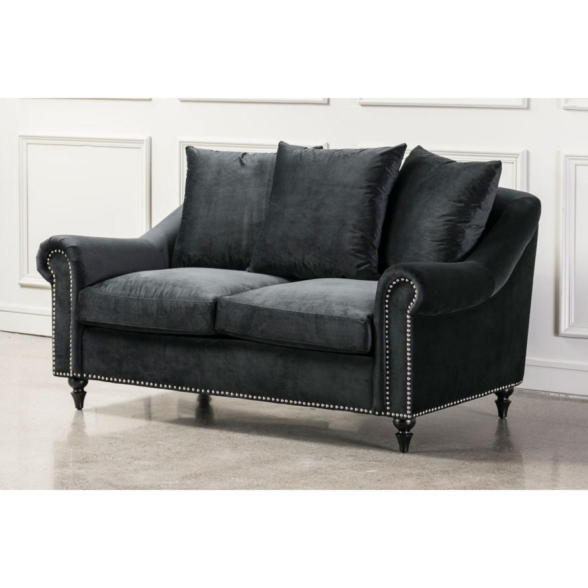 Portman Two Seat Sofa - Black – image 3