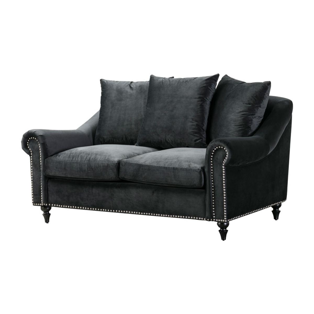 Portman Two Seat Sofa - Black – image 4
