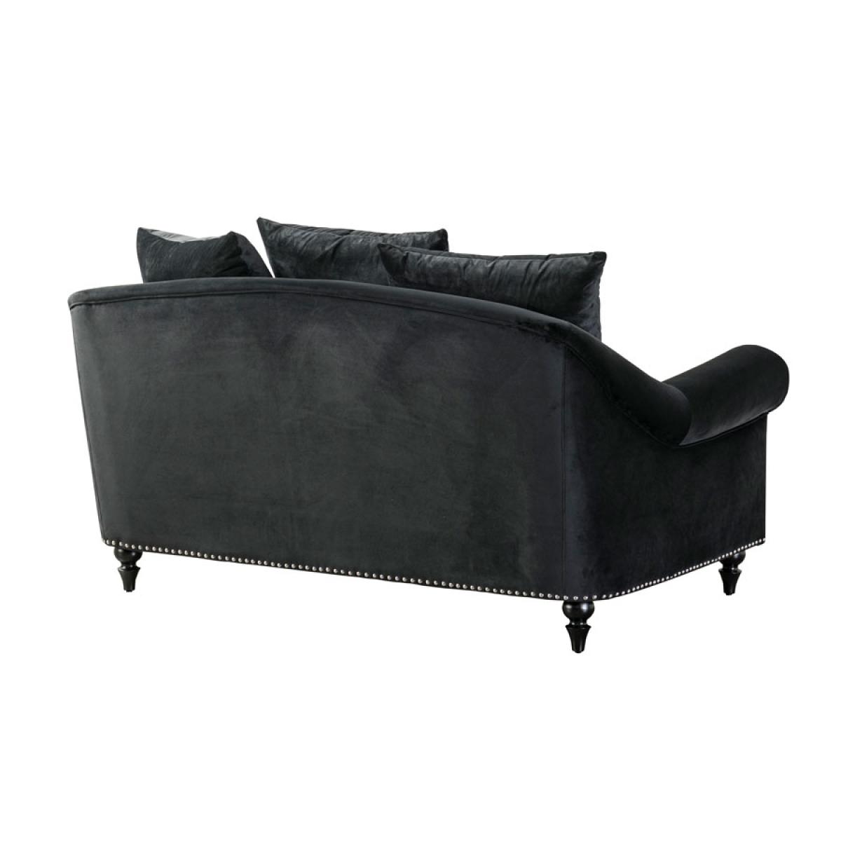 Portman Two Seat Sofa - Black – image 5