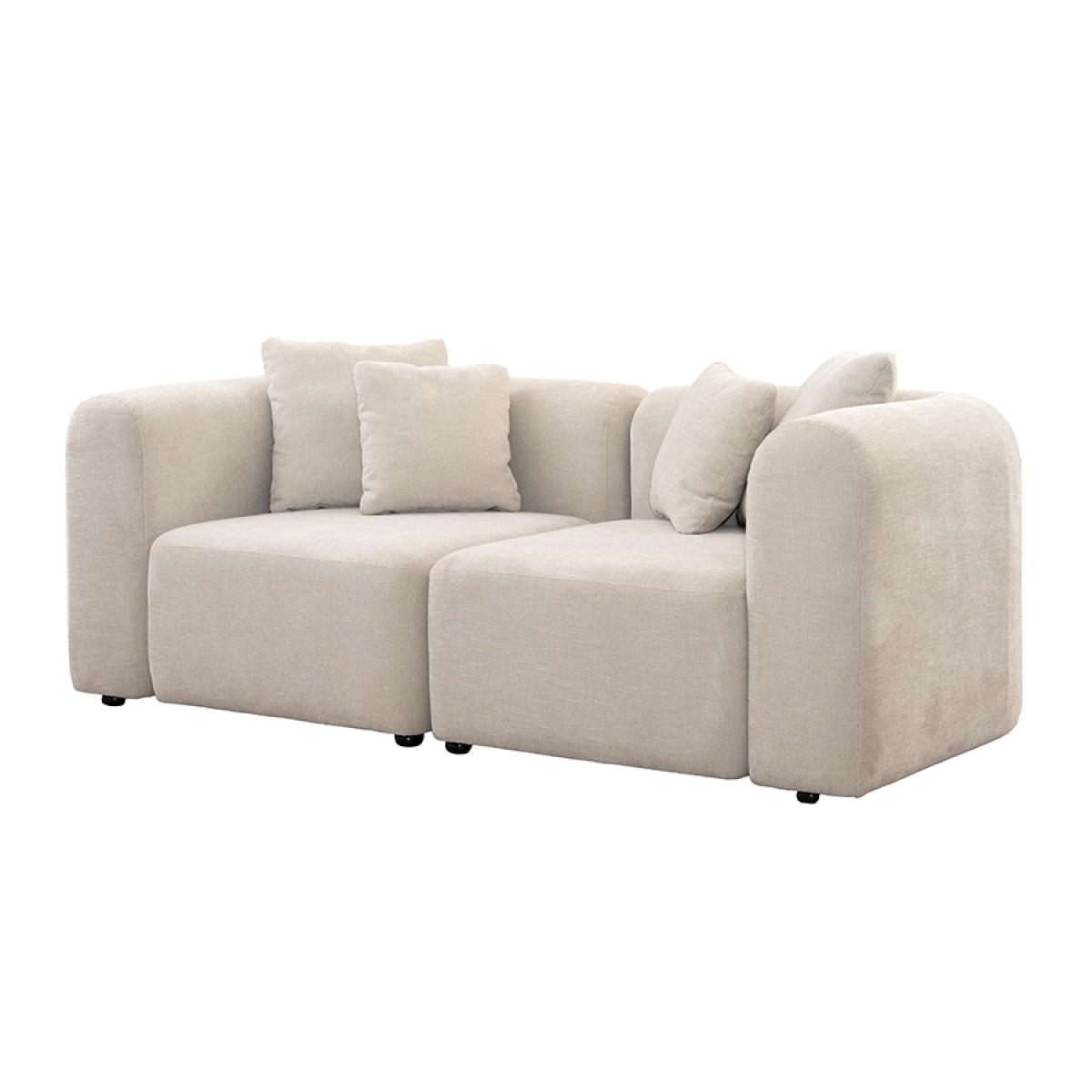 Dune Two Seat Sofa – Parchment – image 3