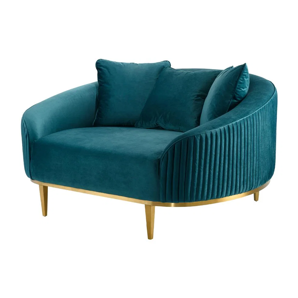 Ella Loveseat Peacock – image 1
