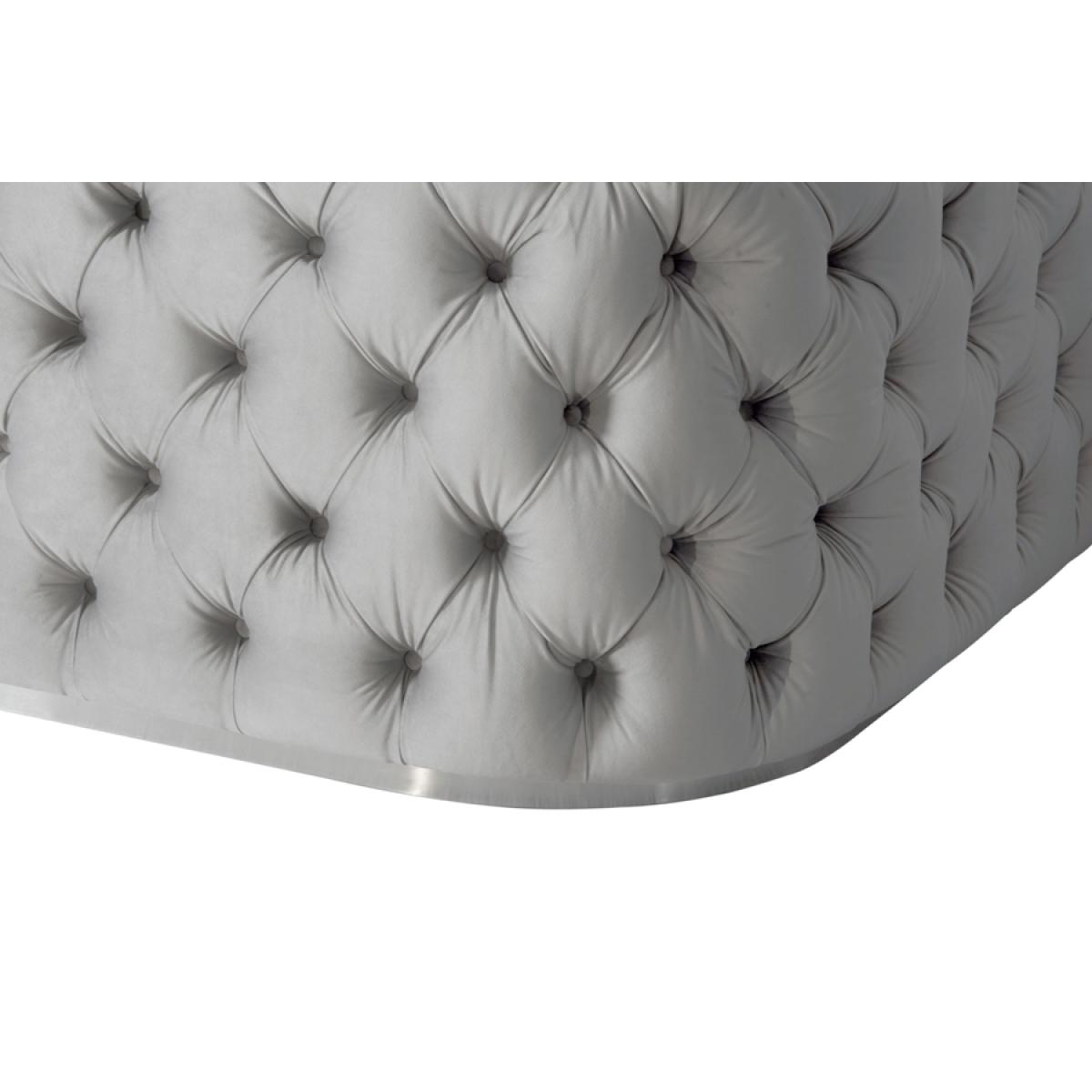 Frankfurt Two Seat Sofa - Dove Grey – image 5