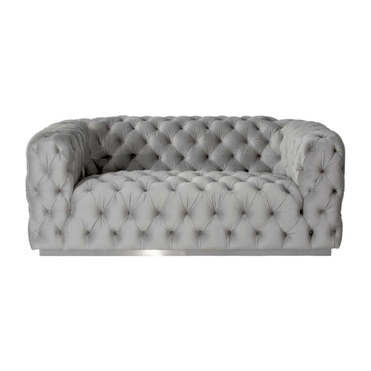 Frankfurt Two Seat Sofa - Dove Grey – image 1