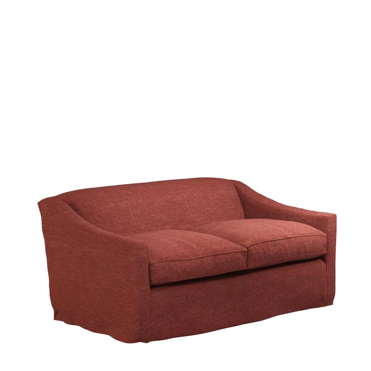 Linen Loose Cover for Egerton 2-Seater Sofa - Terra – image 3