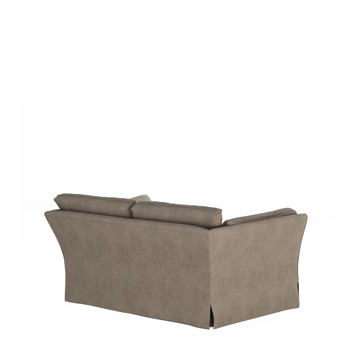 Linen Loose Cover for Radcliffe 2-Seater Sofa - Dyed Flax – image 4