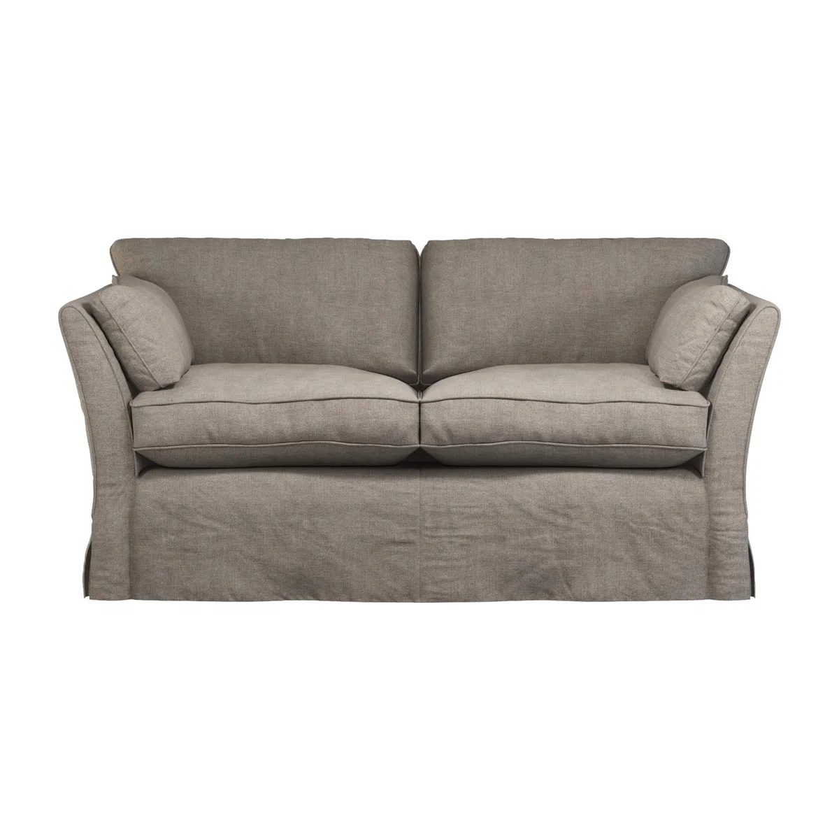 Linen Loose Cover for Radcliffe 2-Seater Sofa - Dyed Flax – image 1