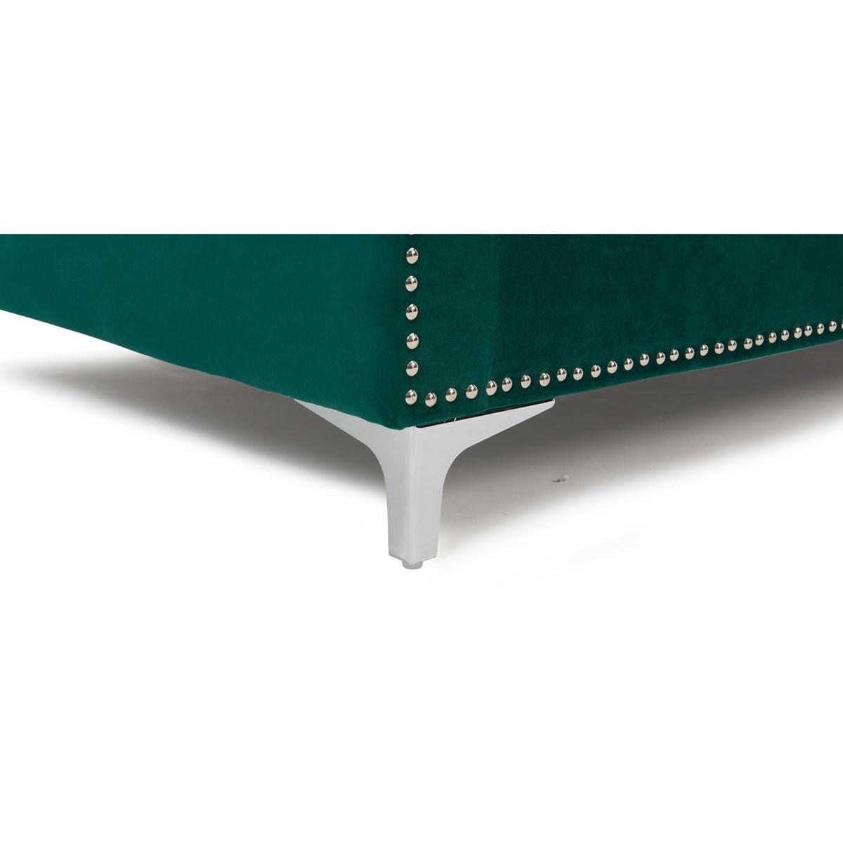 New York Green Velvet 2 Seater Sofa – image 10