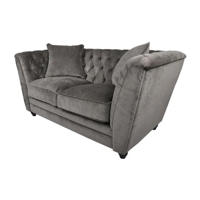 RV Astley Ely Sofa Mouse Chenille Grey / 2 Seater