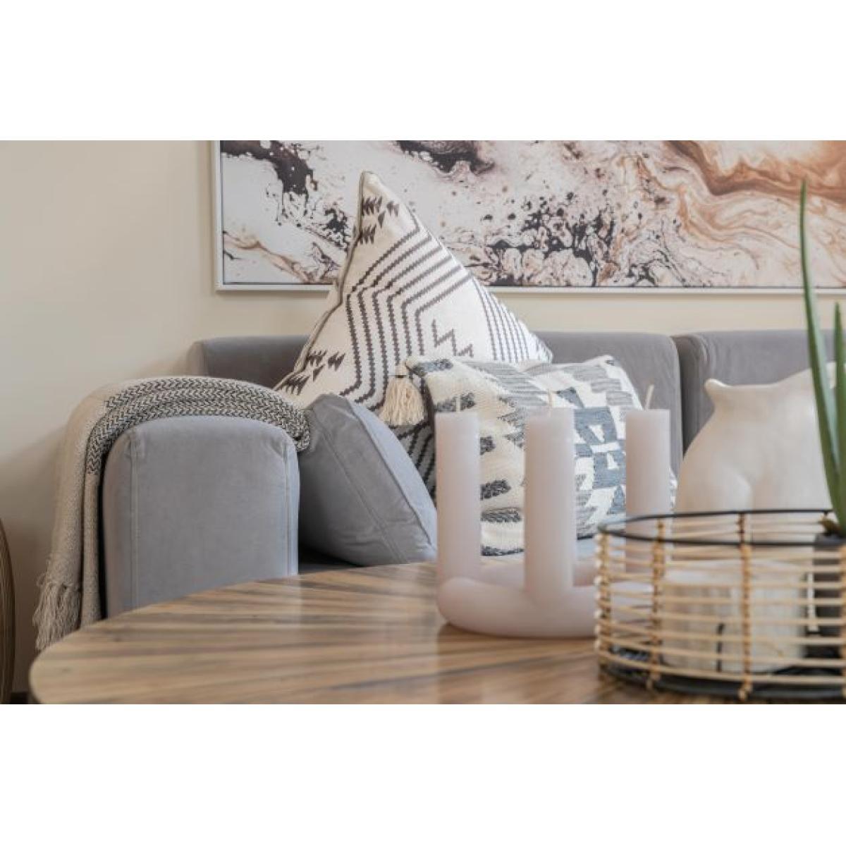 Olivia's Cara Modular Sofa Placido Elephant / Extra Seat Section – image 7