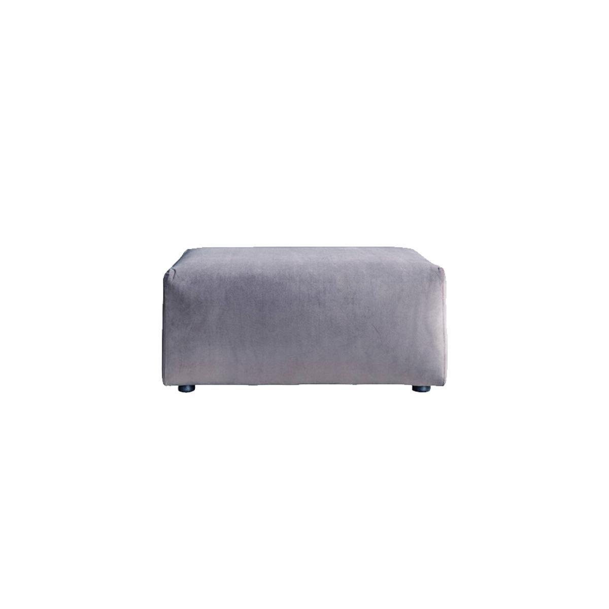 Olivia's Cara Modular Sofa Placido Nickel / Footstool – image 3