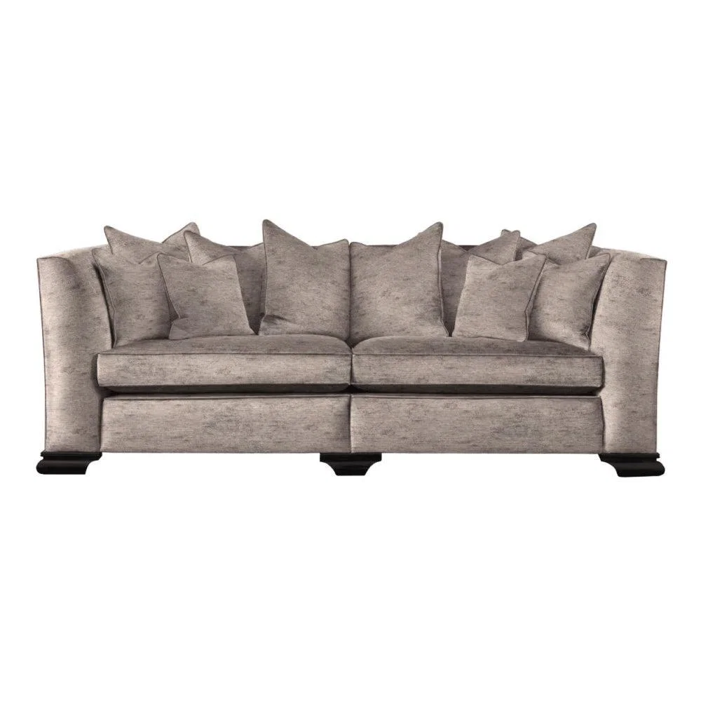 Duresta Hermitage Monarch Scatter Back Grand Split Sofa / French Grey – image 3