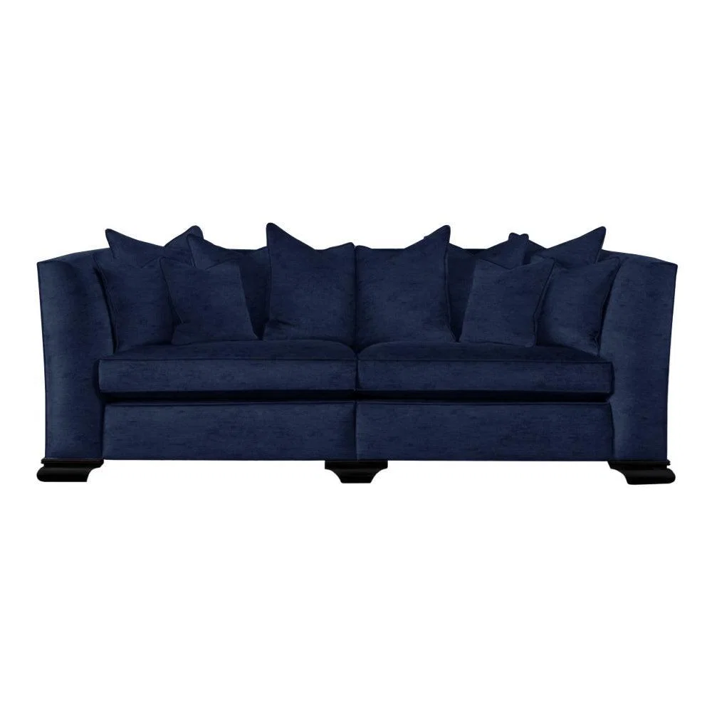 Duresta Hermitage Monarch Scatter Back Grand Split Sofa / French Grey – image 6