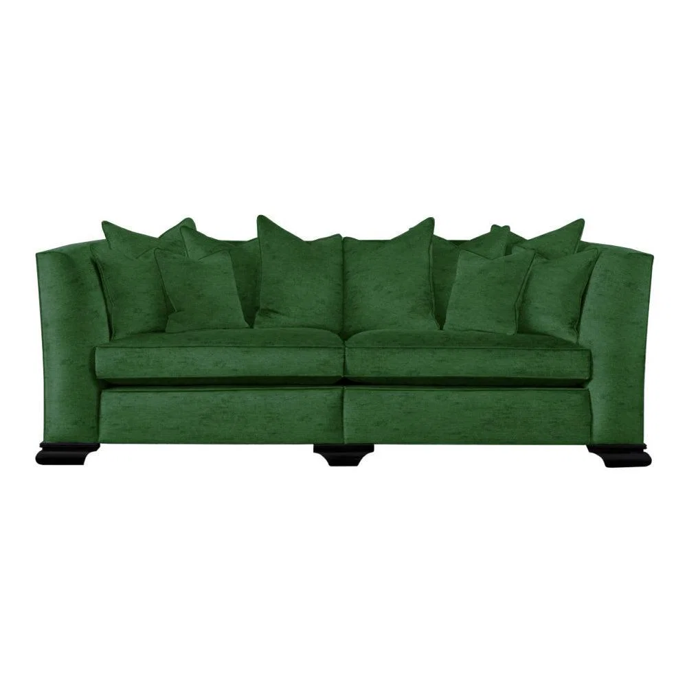 Duresta Hermitage Monarch Scatter Back Grand Split Sofa / French Grey – image 7