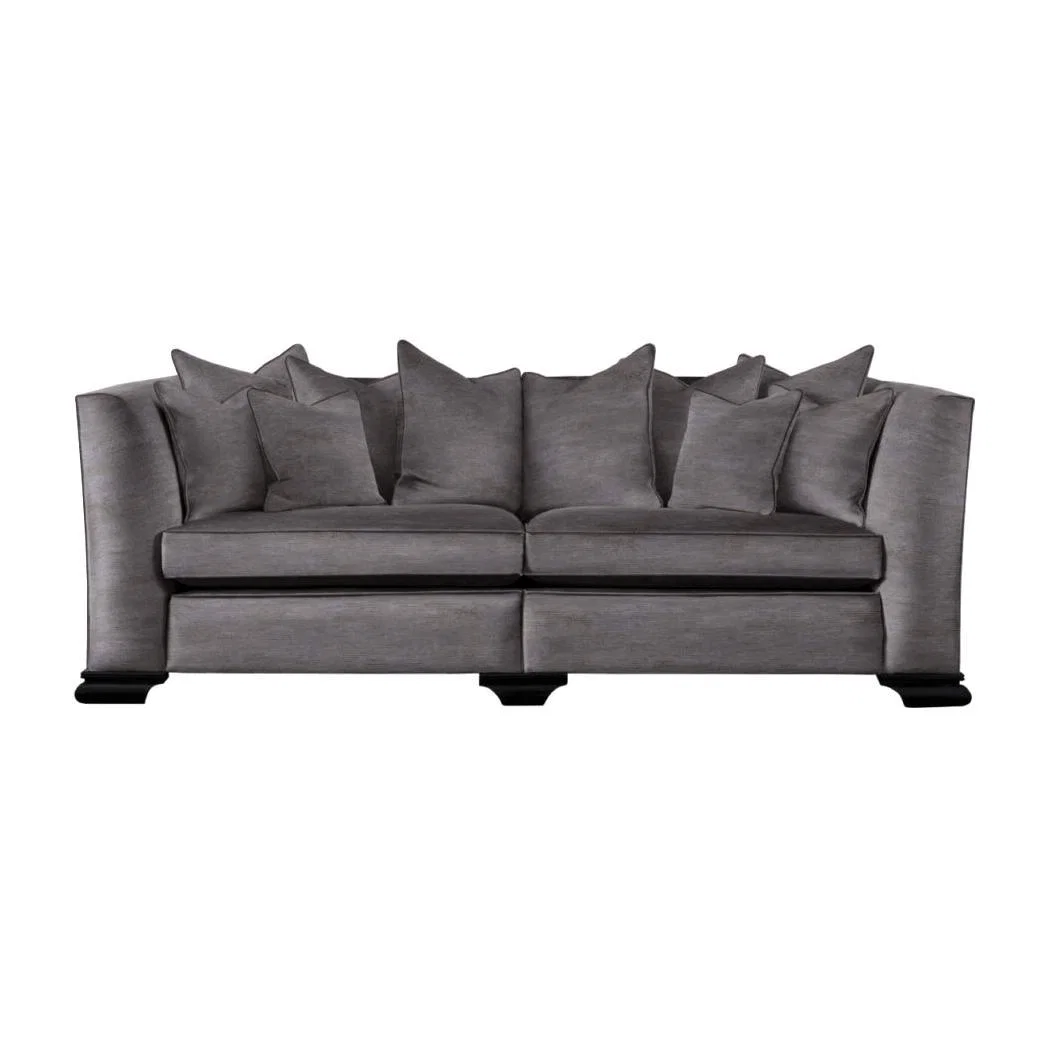 Duresta Hermitage Monarch Scatter Back Grand Split Sofa / French Grey – image 1