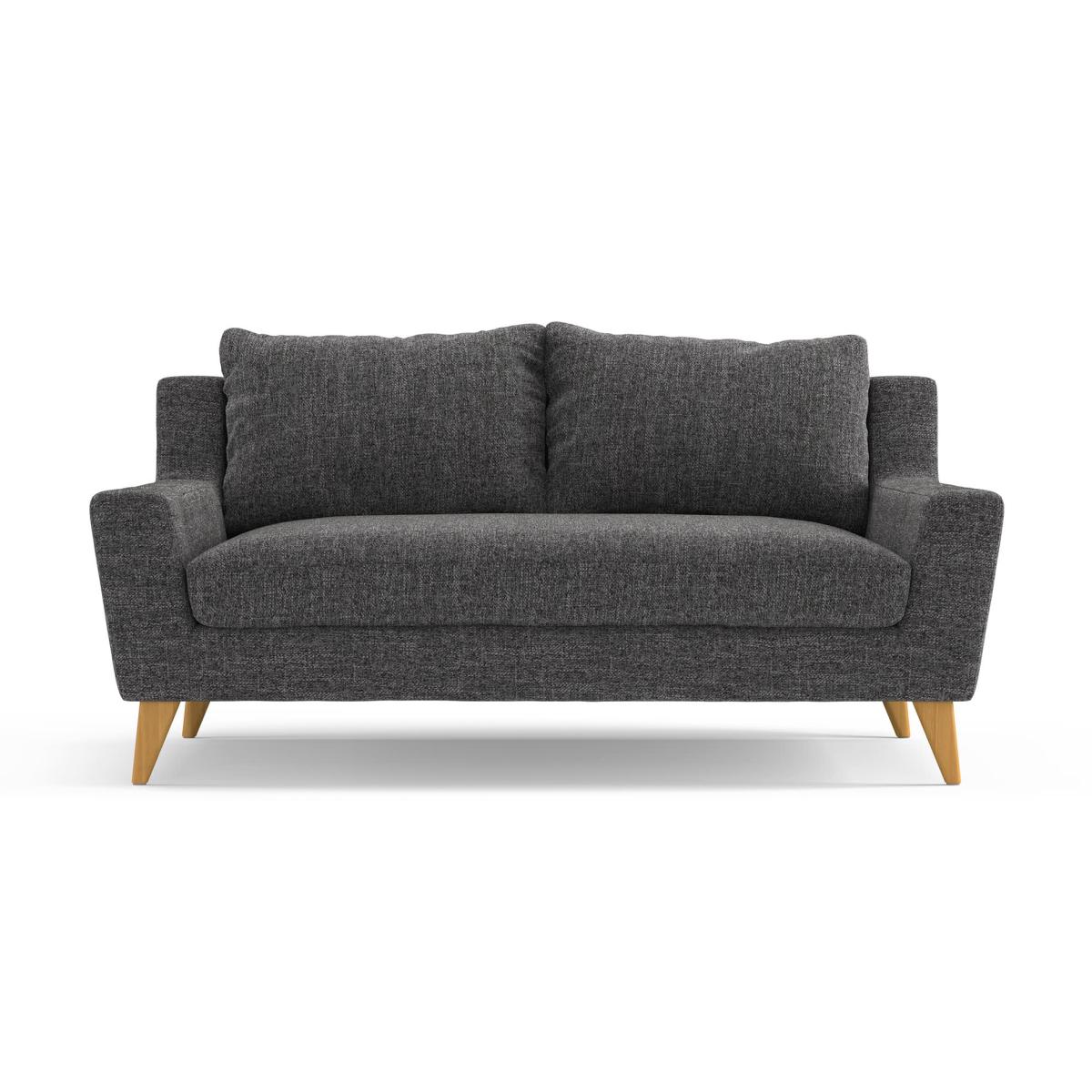 George – 2 Seater Sofa - Textured Dark Grey – image 2