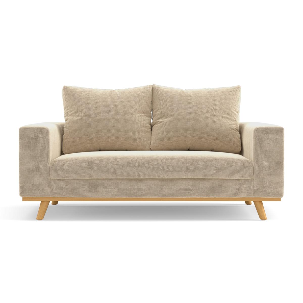 Olivia – 2 Seater Sofa - Knitted Beige – image 2