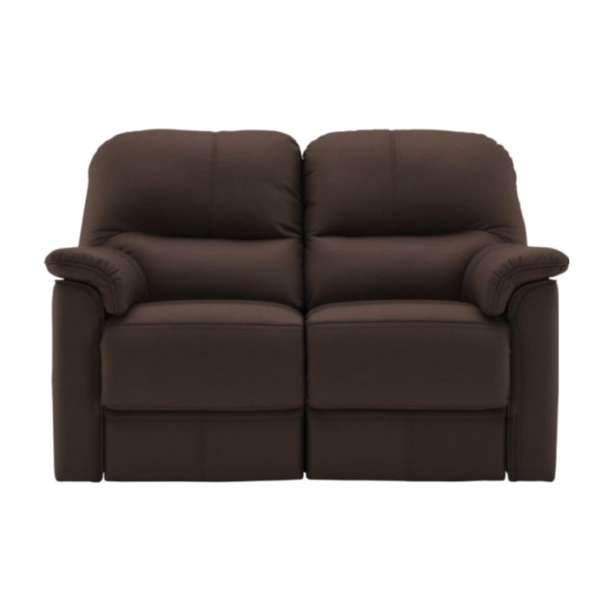 G Plan Chadwick Leather 2 Seater Double Manual Recliner – image 1