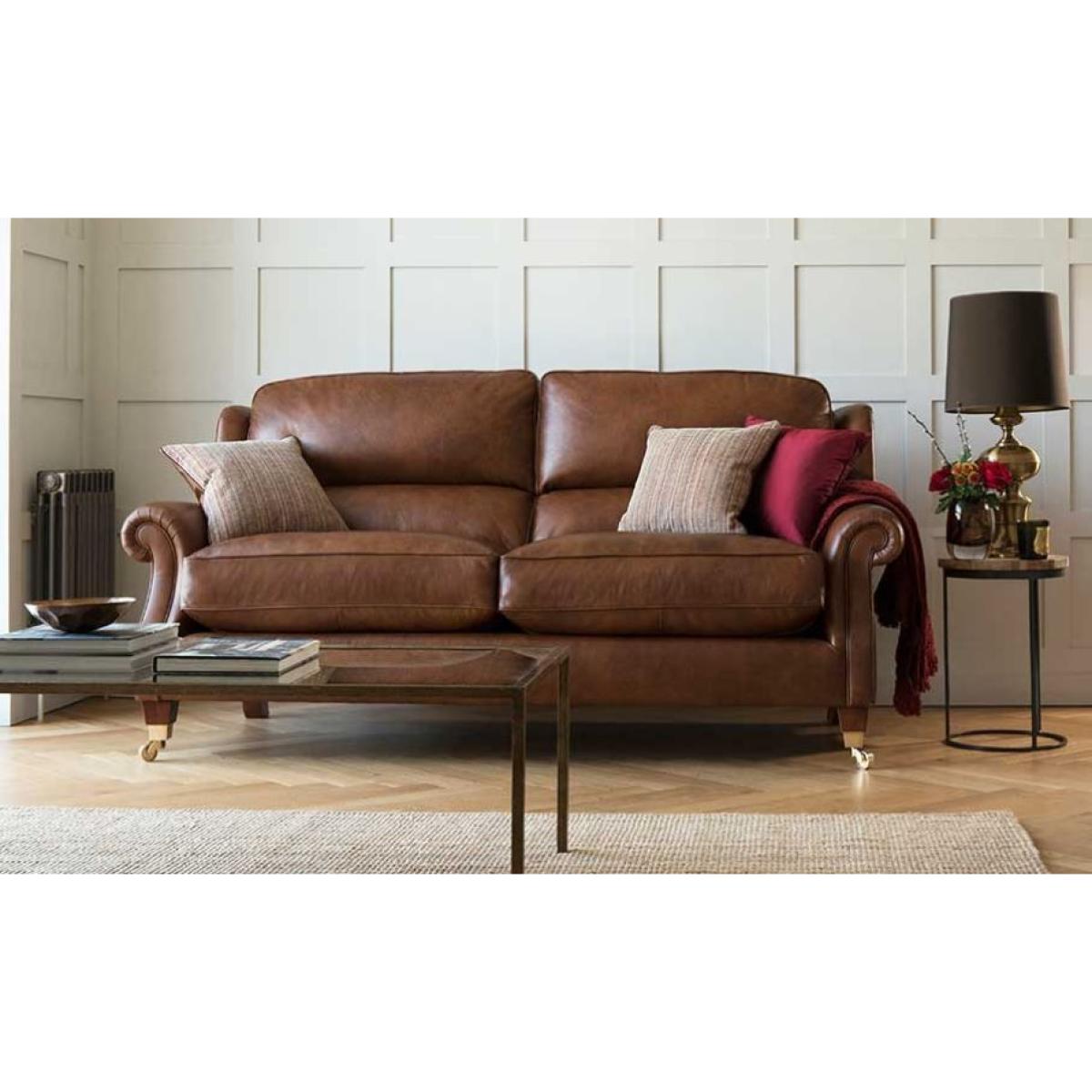 Parker Knoll Henley Large 2 Seater Leather – image 3