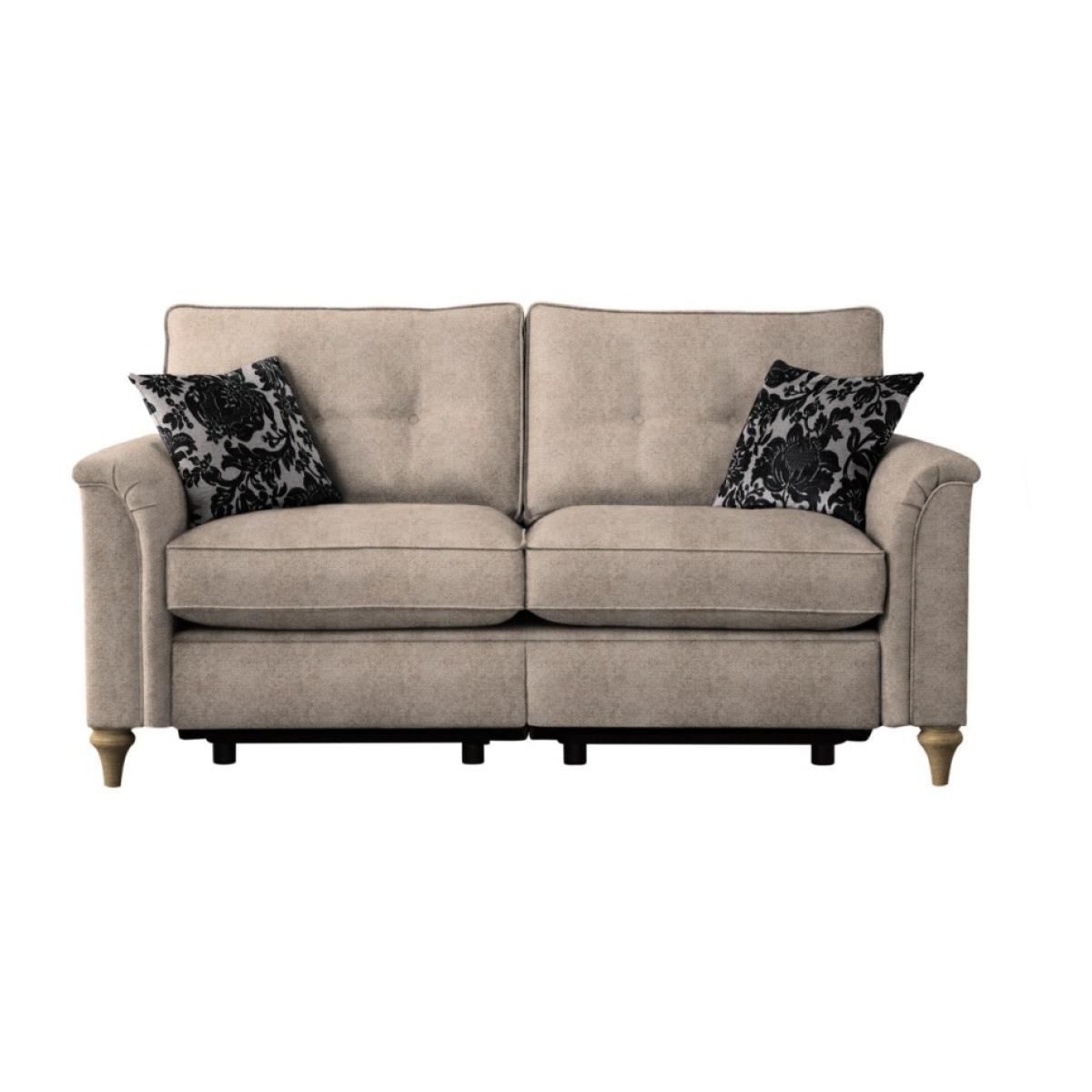 Parker Knoll Rowan Button Back Large 2 Seater Sofa With Power Footrest - Fabric Grade A, Cotton – image 2