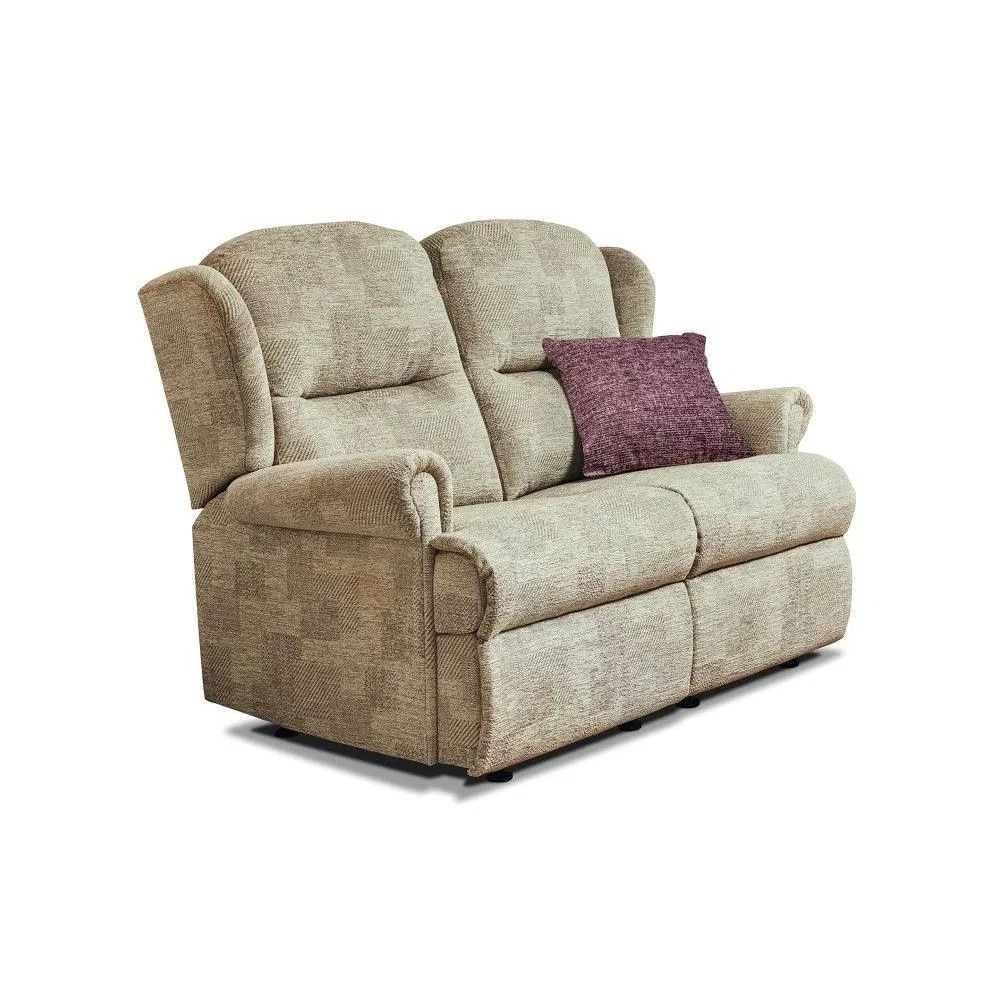 Sherborne Malvern Small 2 Seater Fabric Fixed Sofa – image 2