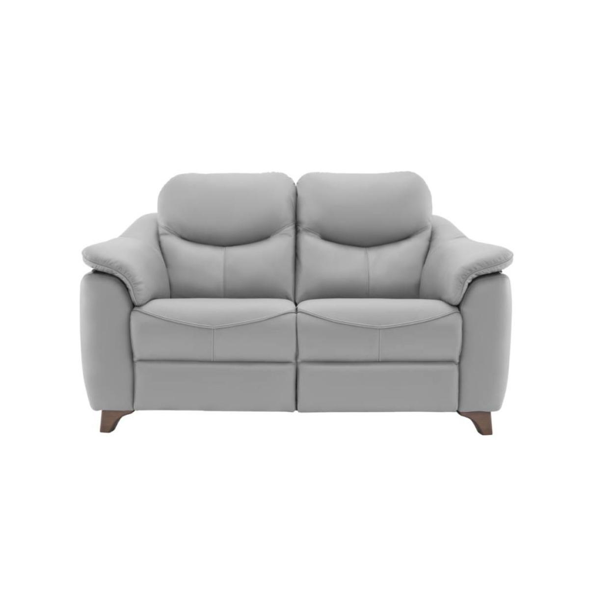 G Plan Jackson Leather 2 Seat Static Sofa – image 2