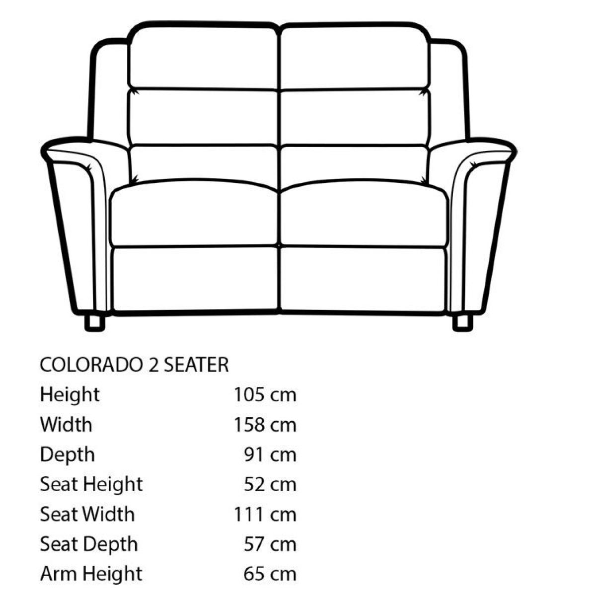Parker Knoll Colorado 2 Seater Static Leather Sofa – image 3