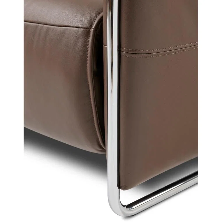Stressless Emily Power Recliner Sofa With Steel Arms - 2 Seater - Batick Leather – image 5