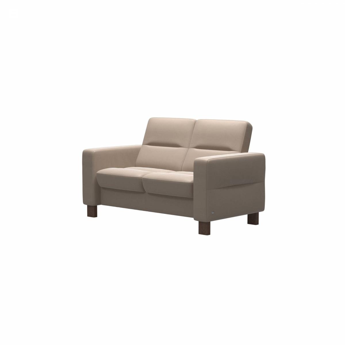 Stressless Wave Low Back 2 Seater Without Arms – image 2